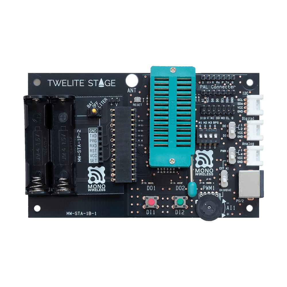 STAGEボードにアタッチメントを装着したイメージ