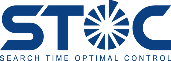 無線LEDタグシステム「STOC（Search Time Optimal Control）」ロゴ
